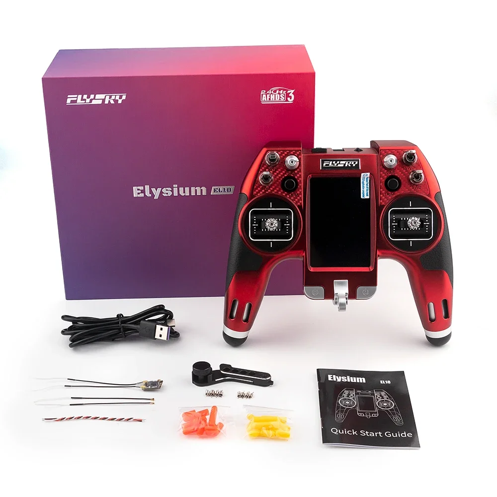 Flysky El18 Radio Transmitter - FLYSKY EL18 2.4G AFHDS3 EdgeTX เครื่องส่งสัญญาณวิทยุ