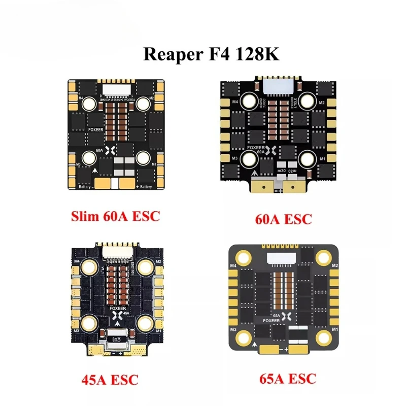 UniFly1pcs Reaper F4 Mini 128K - Foxeer Reaper F4 128K 65A Esc บทวิจารณ์และราคา