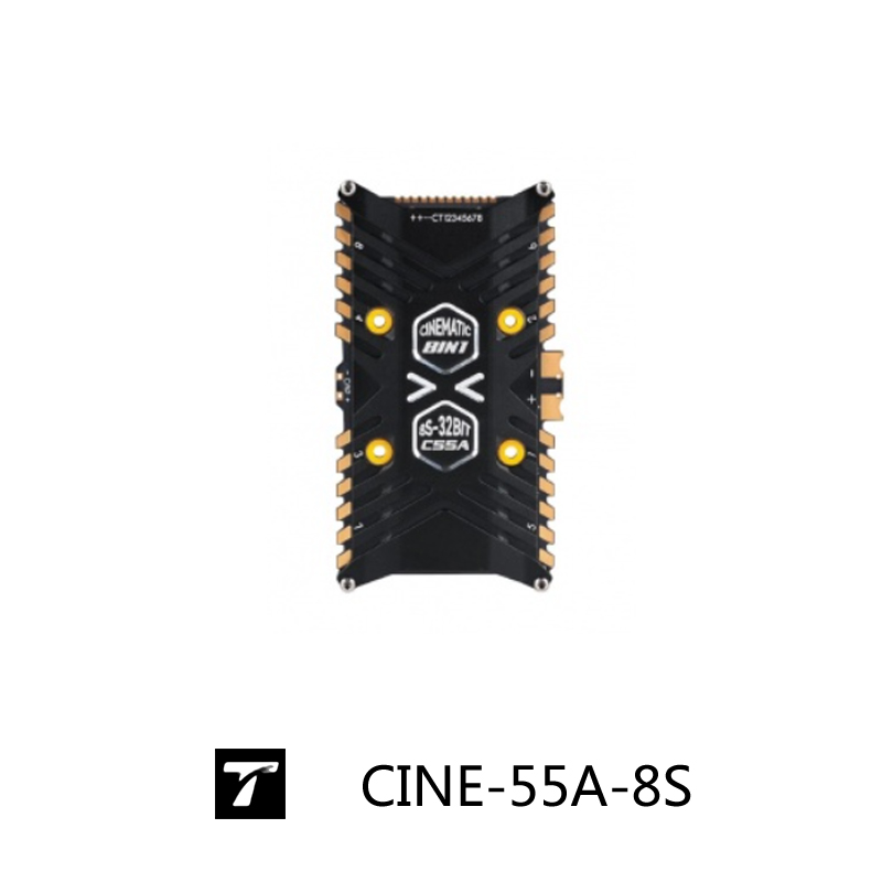 CINE-55A-8S-BLHeli_32 8-IN-1 P - T-Motor F7 Pro Flight Controller บทวิจารณ์และราคา