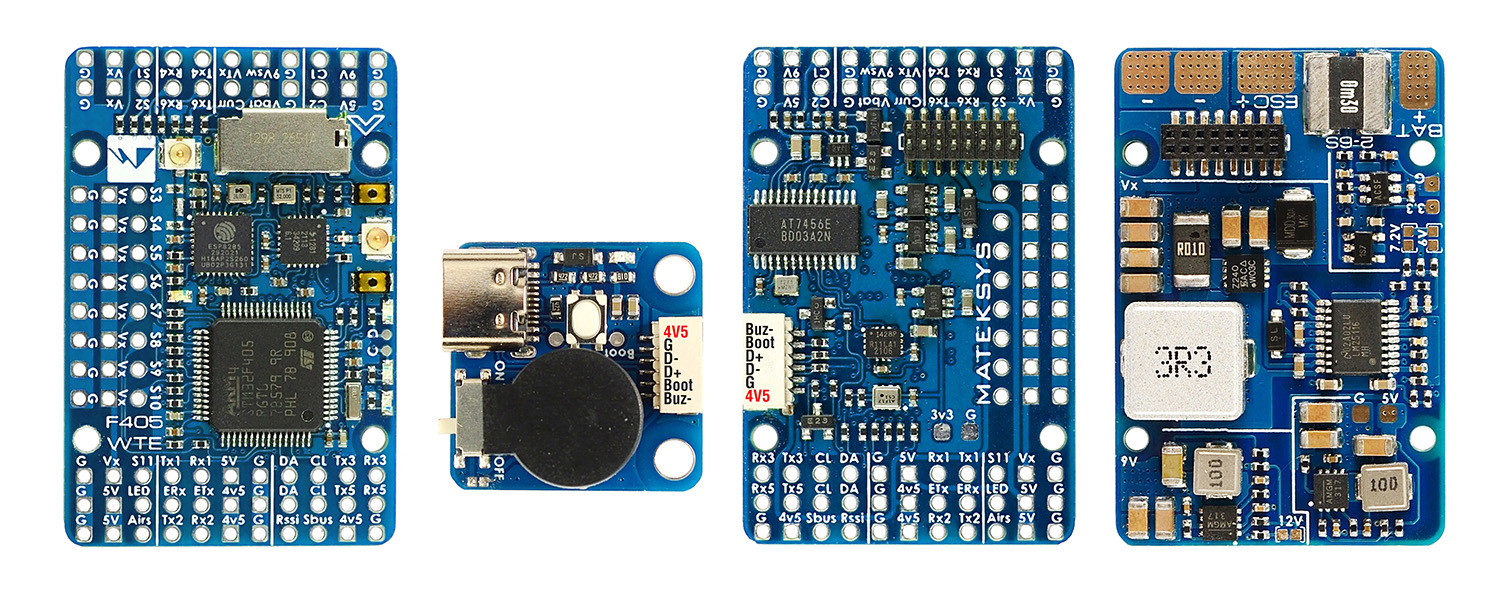 Matek Mateksys Flight Controll - Mateksys Flight Controller F405 Wte บทวิจารณ์และราคา