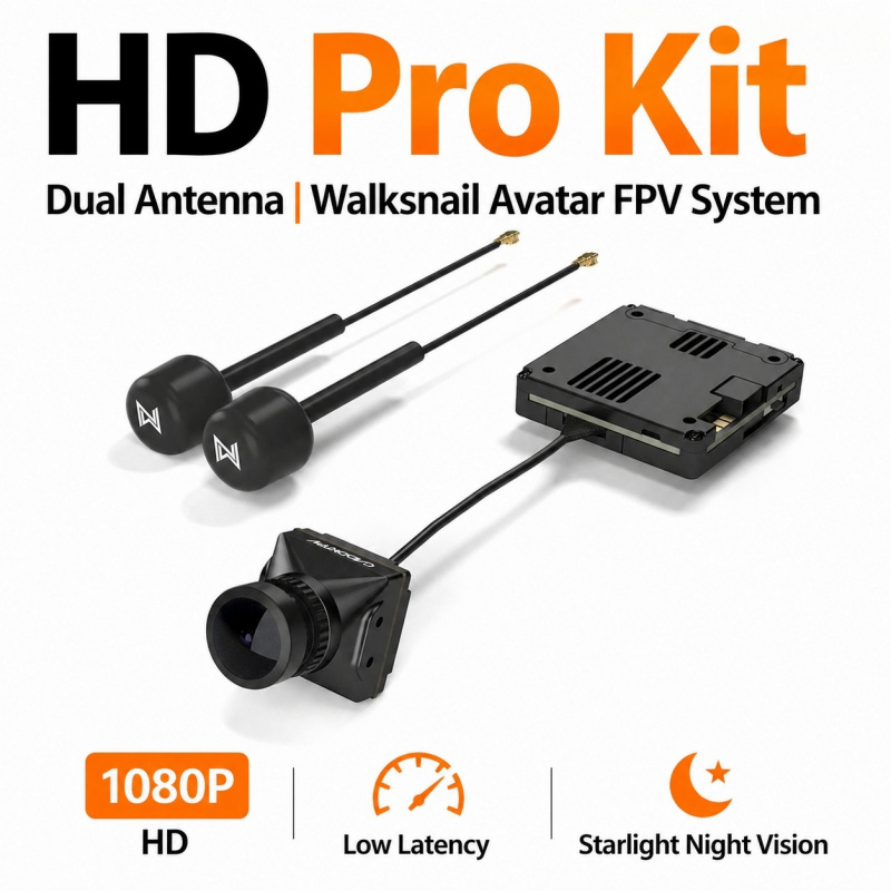 ชุดกล้อง Walksnail Avatar HD P - Walksnail Avatar Hd Pro Kit บทวิจารณ์และราคา