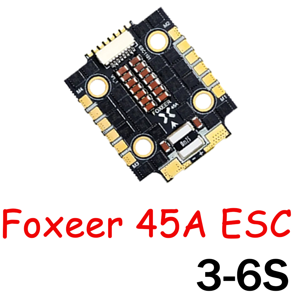 Foxeer Reaper F4 128K Mini 45A - Foxeer Reaper F4 128K 65A Esc บทวิจารณ์และราคา
