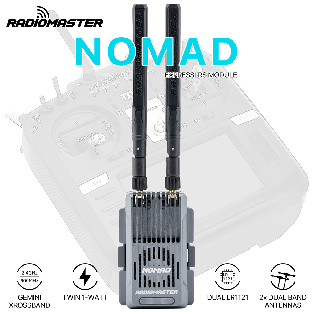 โมดูล Radiomaster Nomad Dual B - Radiomaster Ranger 2.4Ghz Elrs Module บทวิจารณ์และราคา