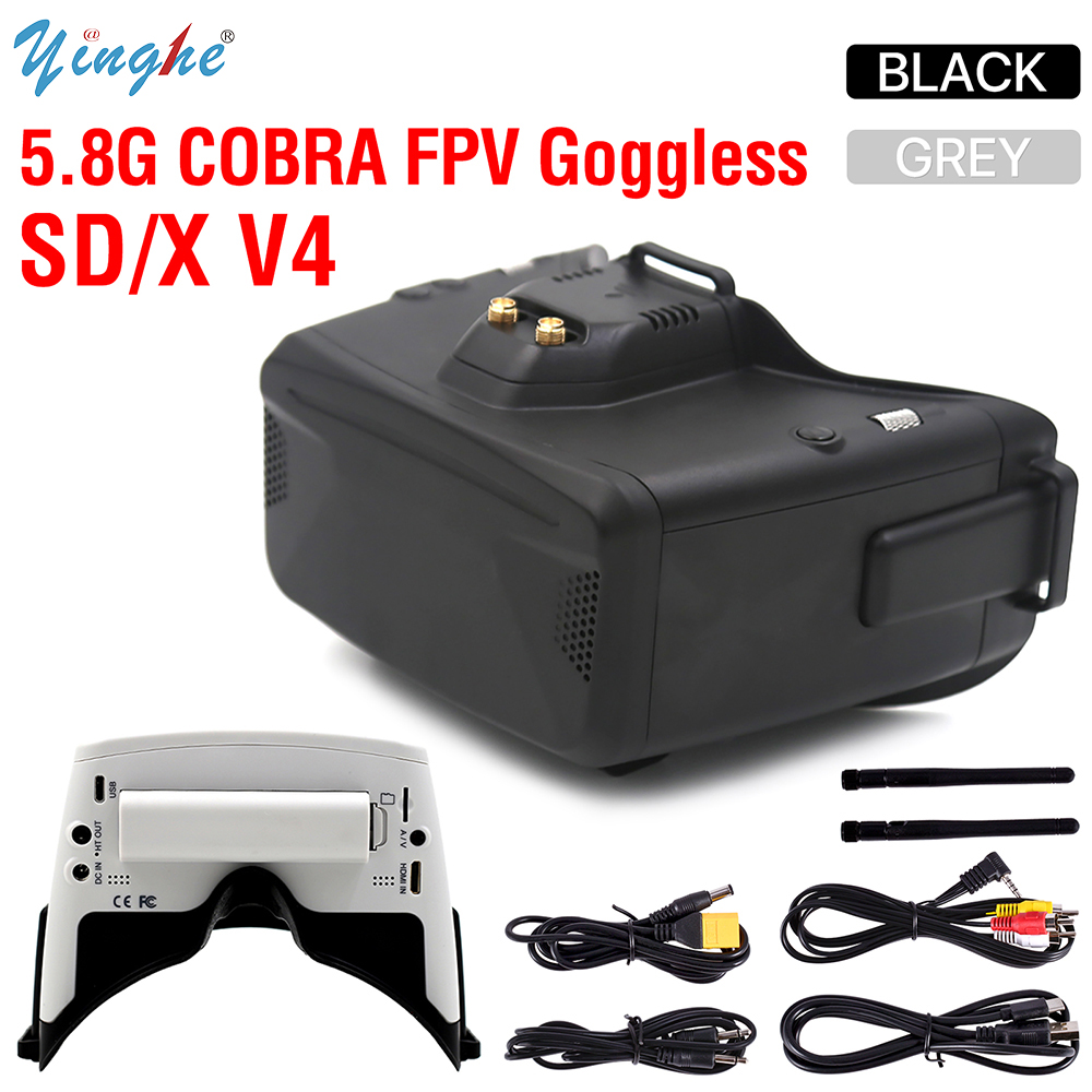 แว่นตา FPV SKYZONE Cobra SD/X  - Skyzone Cobra X V2 Fpv Goggles บทวิจารณ์และราคา