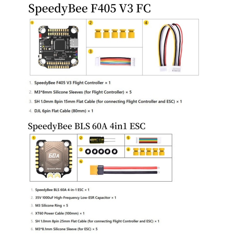SpeedyBee F4 F405 V4 55A BLS 3 - Speedybee F405 V4 Bls 55A Stack บทวิจารณ์และราคา