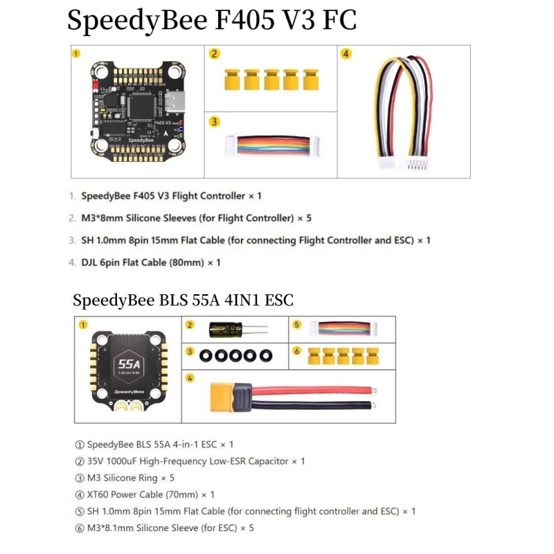 SpeedyBee F4 F405 V4 55A BLS 3 - Speedybee F405 V4 Bls 55A Stack บทวิจารณ์และราคา